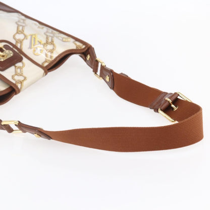 Louis Vuitton Charms Musette Handbag PVC Over Printed Silk, White, Plastic, Shoulder Bag