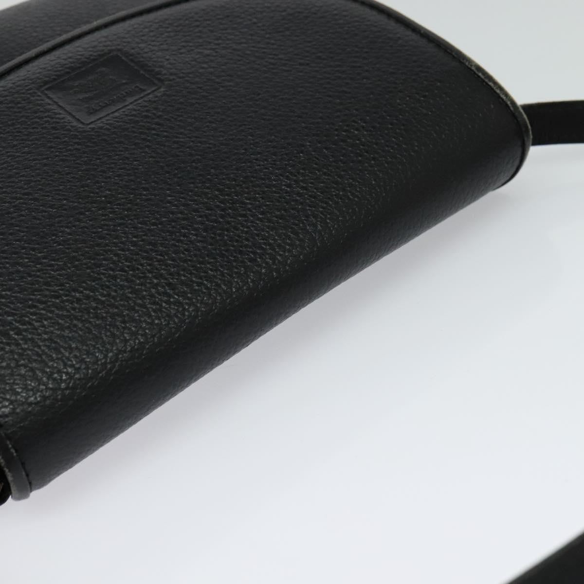 Burberry Flap Shoulder Bag Leather, BLACK, LEATHER, Shoulder bag