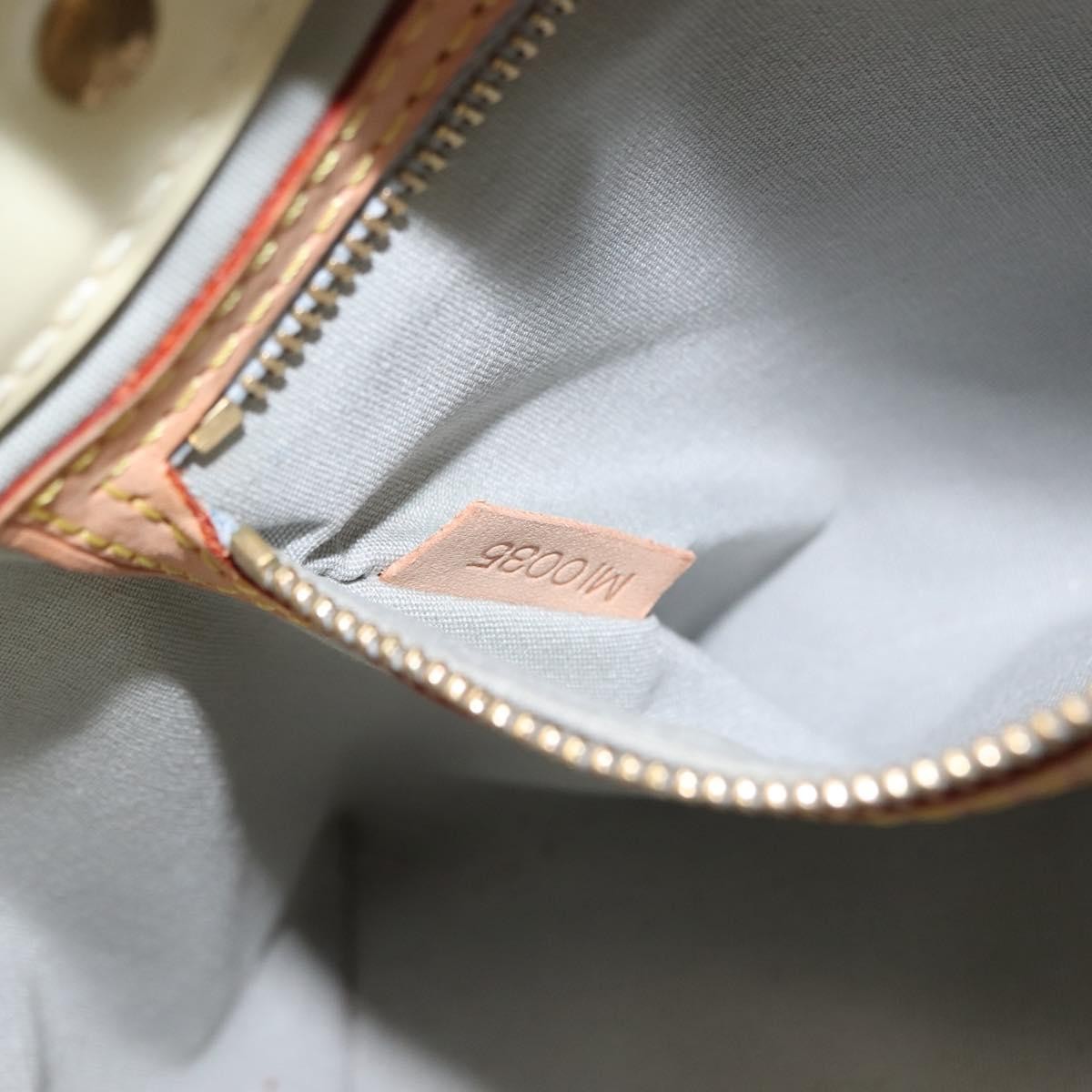 Louis Vuitton Reade Handbag Monogram Vernis, YELLOW, PATENT_LEATHER, Handbag