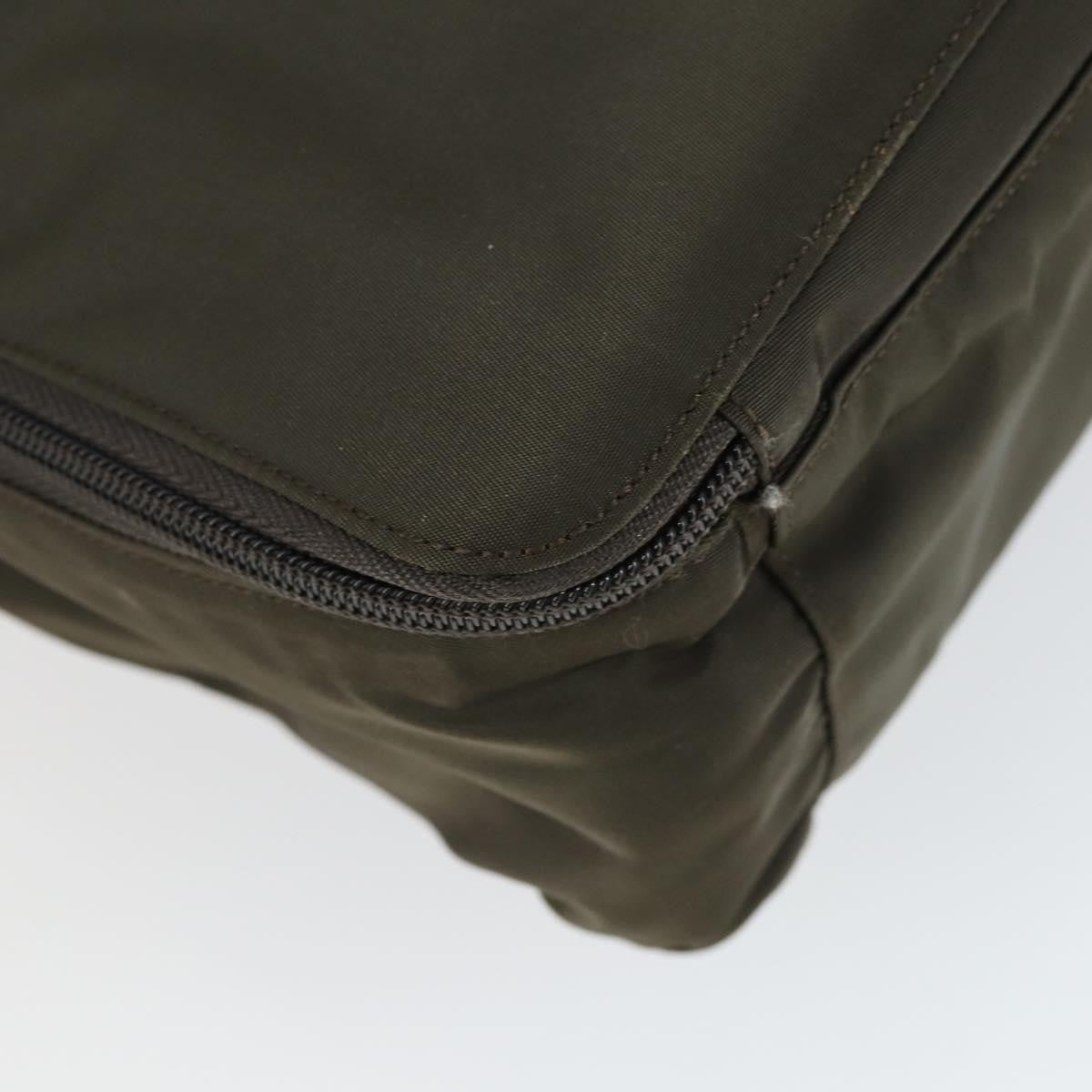 Prada Vintage Handbag Tessuto, KHAKI, NYLON, Handbag