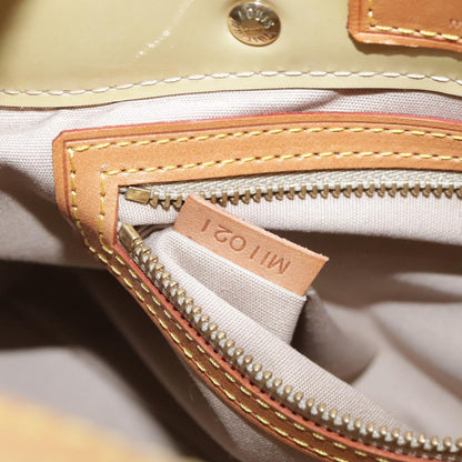Louis Vuitton Reade Handbag Monogram Vernis, BEIGE, PATENT_LEATHER, Handbag