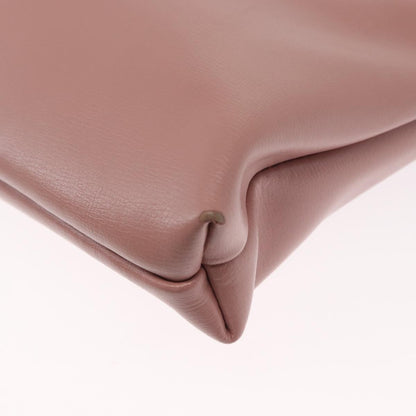 Salvatore Ferragamo Vala Shoulder Bag Leather, PINK, LEATHER, Shoulder bag