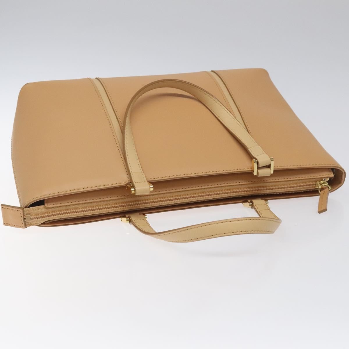 Burberry Vintage Handbag Leather, BEIGE, LEATHER, Handbag