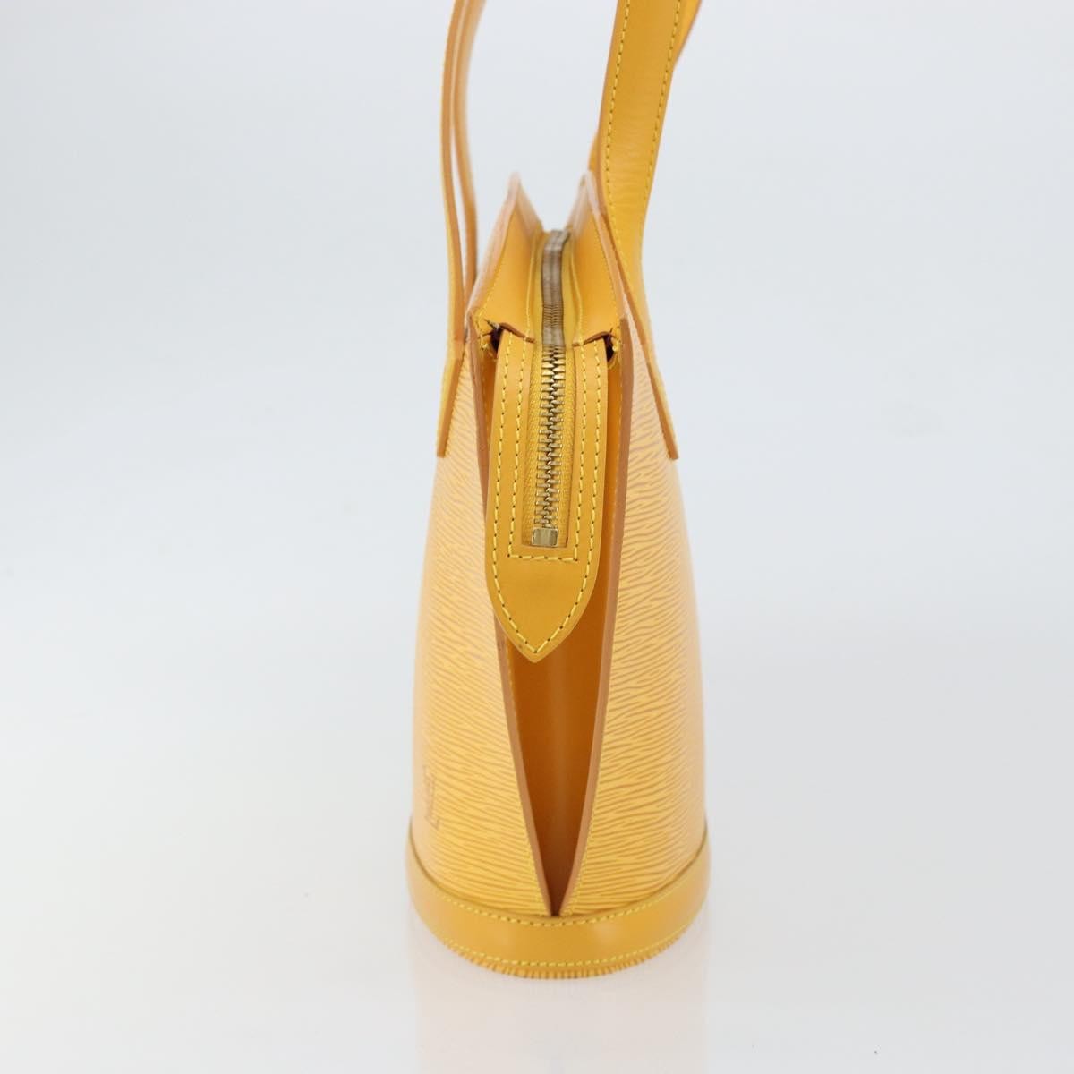 Louis Vuitton Saint Jacques Handbag Epi Leather, YELLOW, LEATHER, Shoulder bag