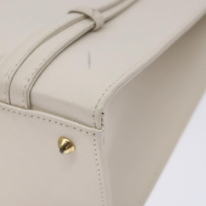 MCM Vintage Shoulder Bag Leather, WHITE, LEATHER, Shoulder bag