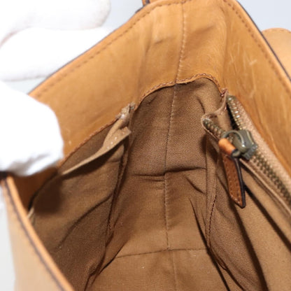 Chloe Vintage Flap shoulder bag Leather, BEIGE, LEATHER, Shoulder bag