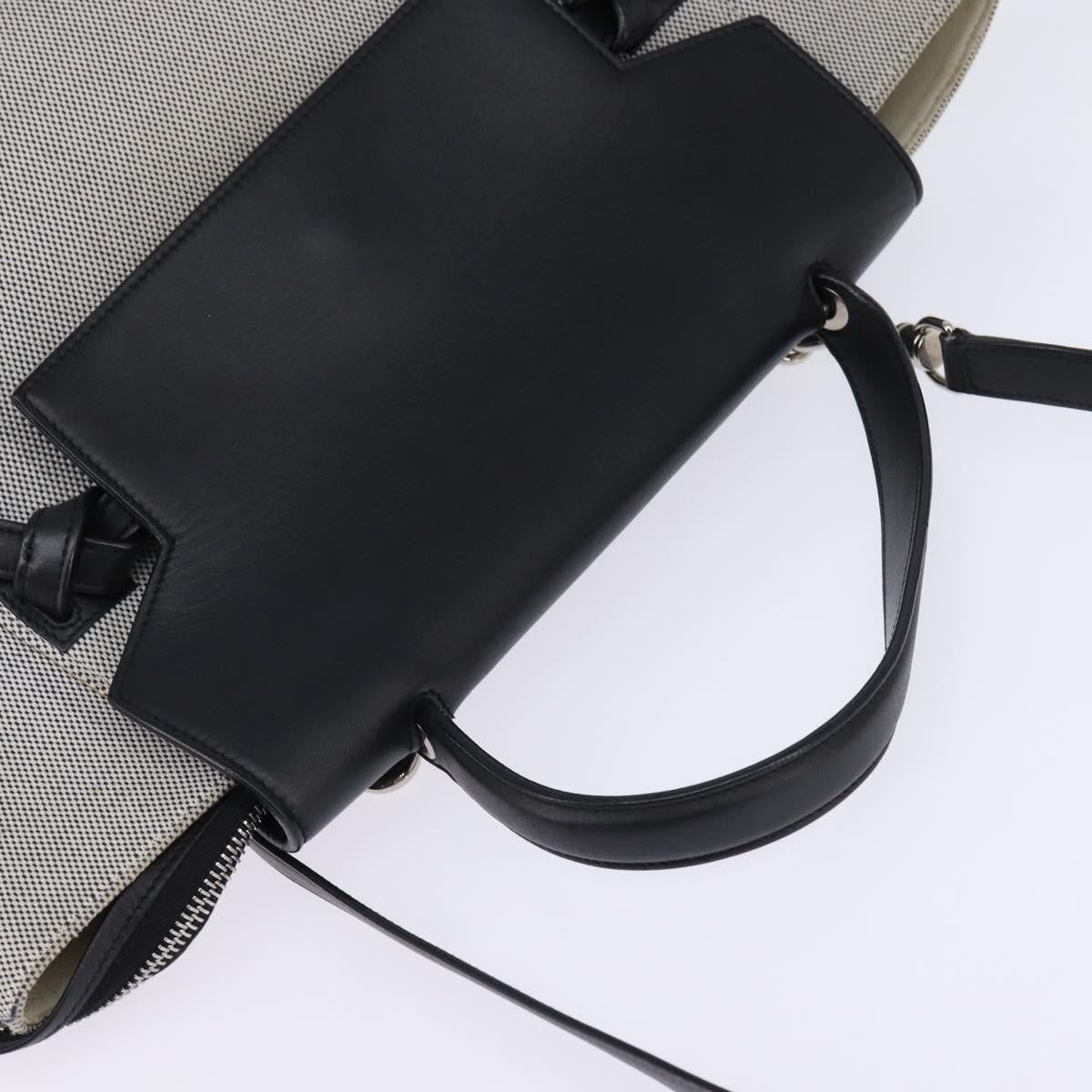 Celine Belt Bag Textured Leather, GRAY, LEATHER, Handbag