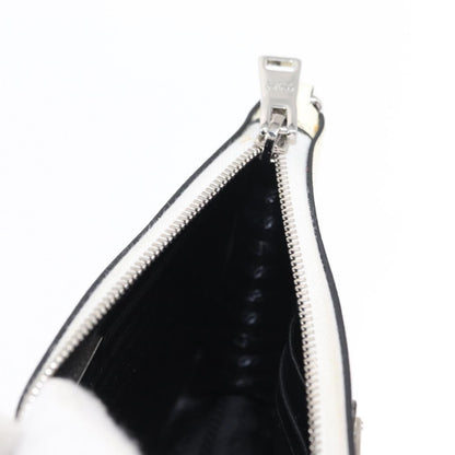 Prada Chain Crossbody Bag Vernice Saffiano Leather, WHITE, LEATHER, Shoulder bag