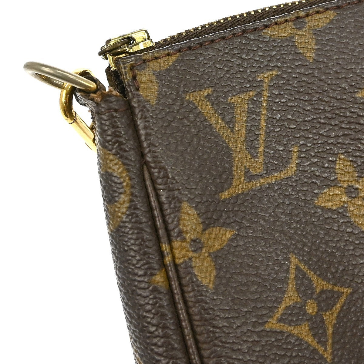 Louis Vuitton Pochette Accessoires NM Monogram Canvas, BROWN, CANVAS, Clutche & pouche