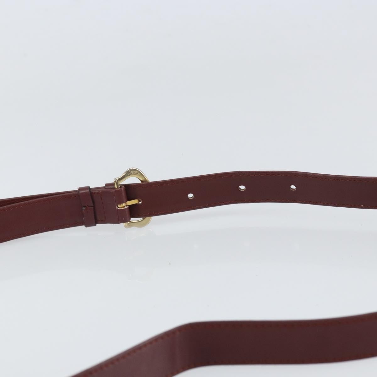 cartier Must de Cartier Shoulder Bag Leather, BURGUNDY, LEATHER, Shoulder bag