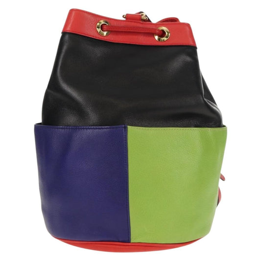 Celine Vintage Bucket Bag Leather, MULTICOLOUR, LEATHER, Shoulder bag