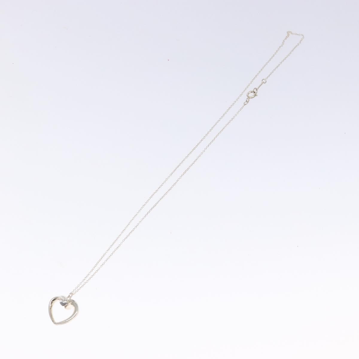 Tiffany & Co. Paloma Picasso Tenderness Heart Pendant Necklace Sterling Silver, SILVER, SILVER, Necklace