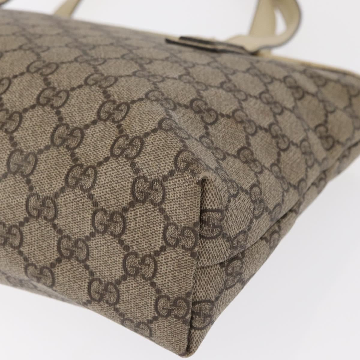 Gucci Vintage Open Tote GG Canvas, BEIGE, CANVAS, Tote bag