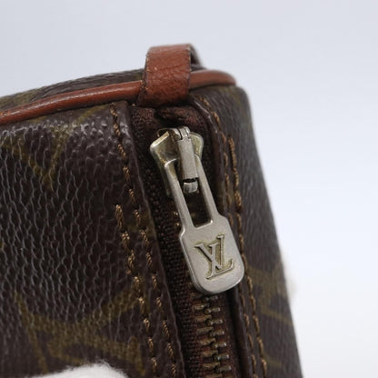 Louis Vuitton Papillon Pochette Monogram Canvas, BROWN, CANVAS, Clutche & pouche