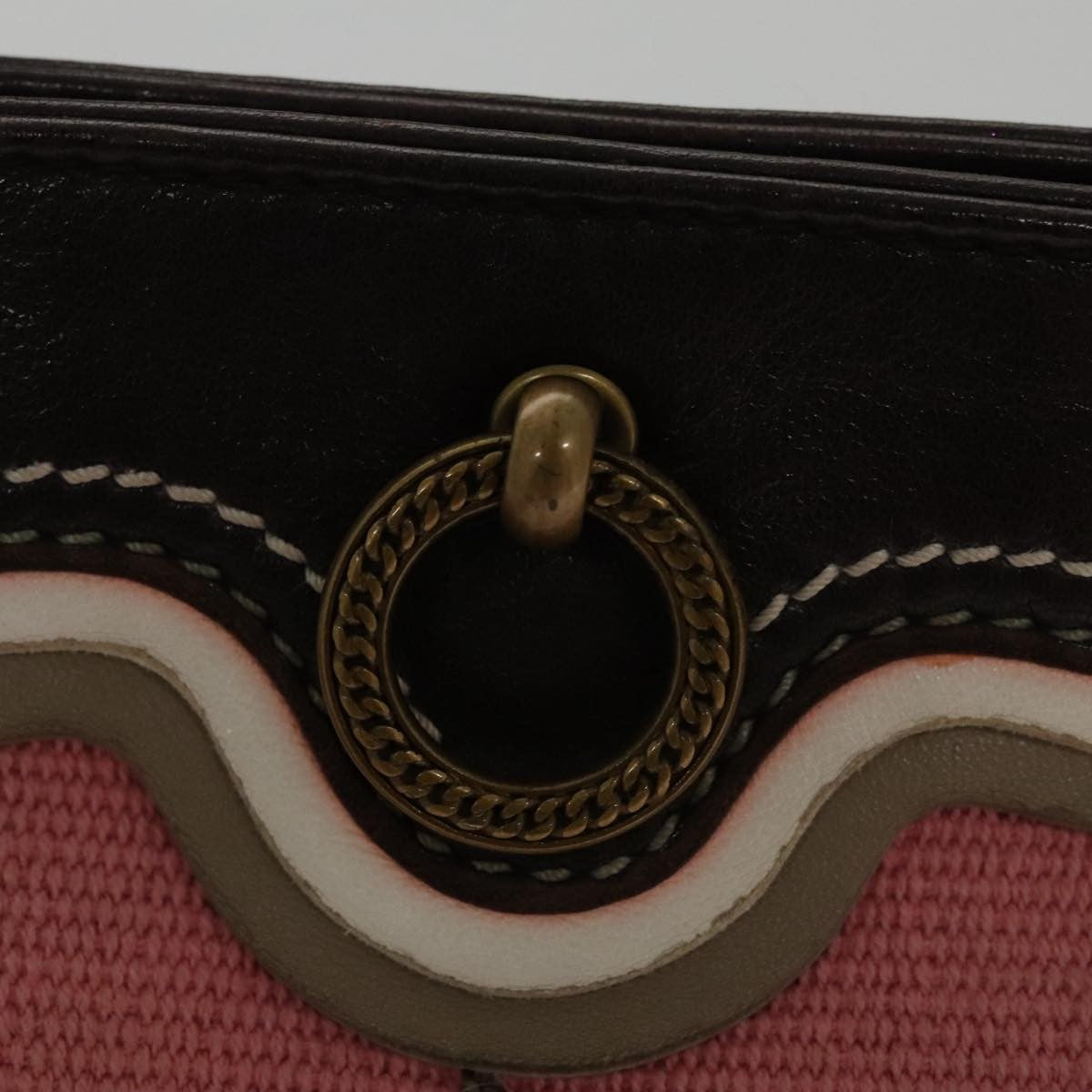 Bottega Veneta Vintage Shoulder Bag Canvas, PINK, CANVAS, Shoulder bag