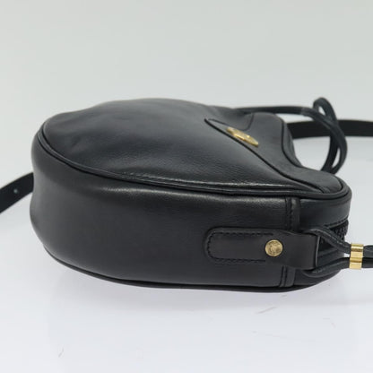 Celine Shoulder Bag Leather, NAVY, LEATHER, Shoulder bag