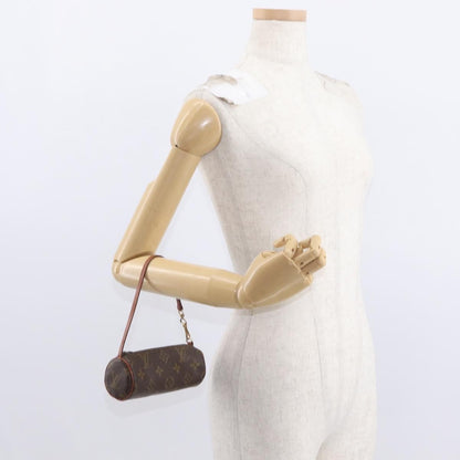 Louis Vuitton Papillon Pochette Monogram Canvas, BROWN, CANVAS, Clutche & pouche