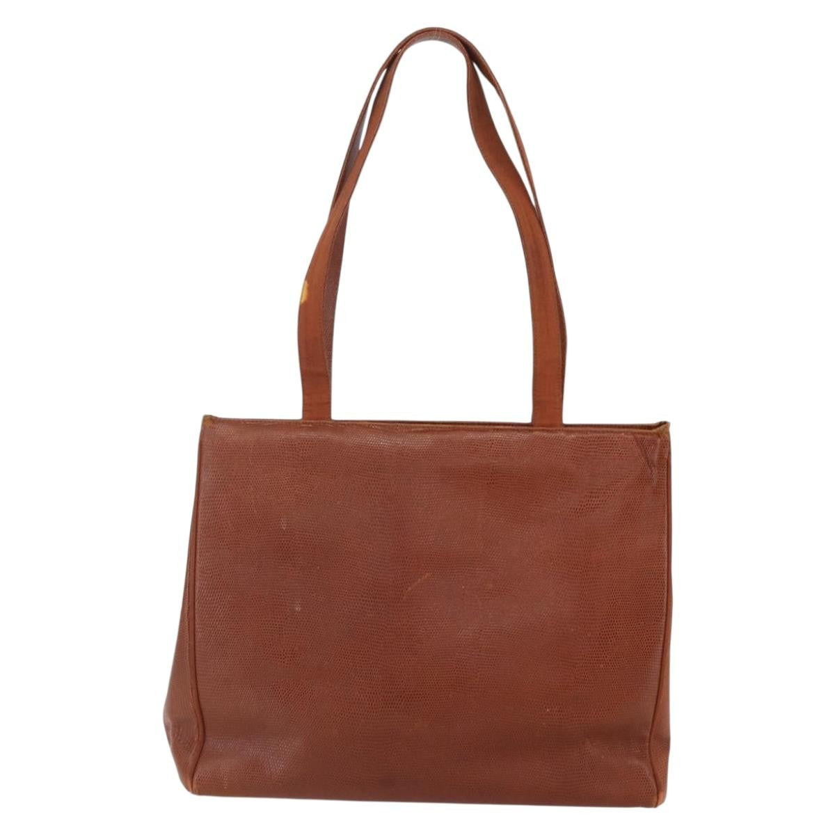Salvatore Ferragamo Vala tote Leather, BROWN, LEATHER, Tote bag