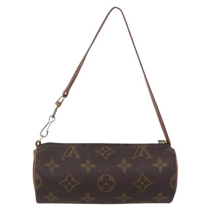 Louis Vuitton Papillon Pochette Monogram Canvas, BROWN, CANVAS, Clutche & pouche