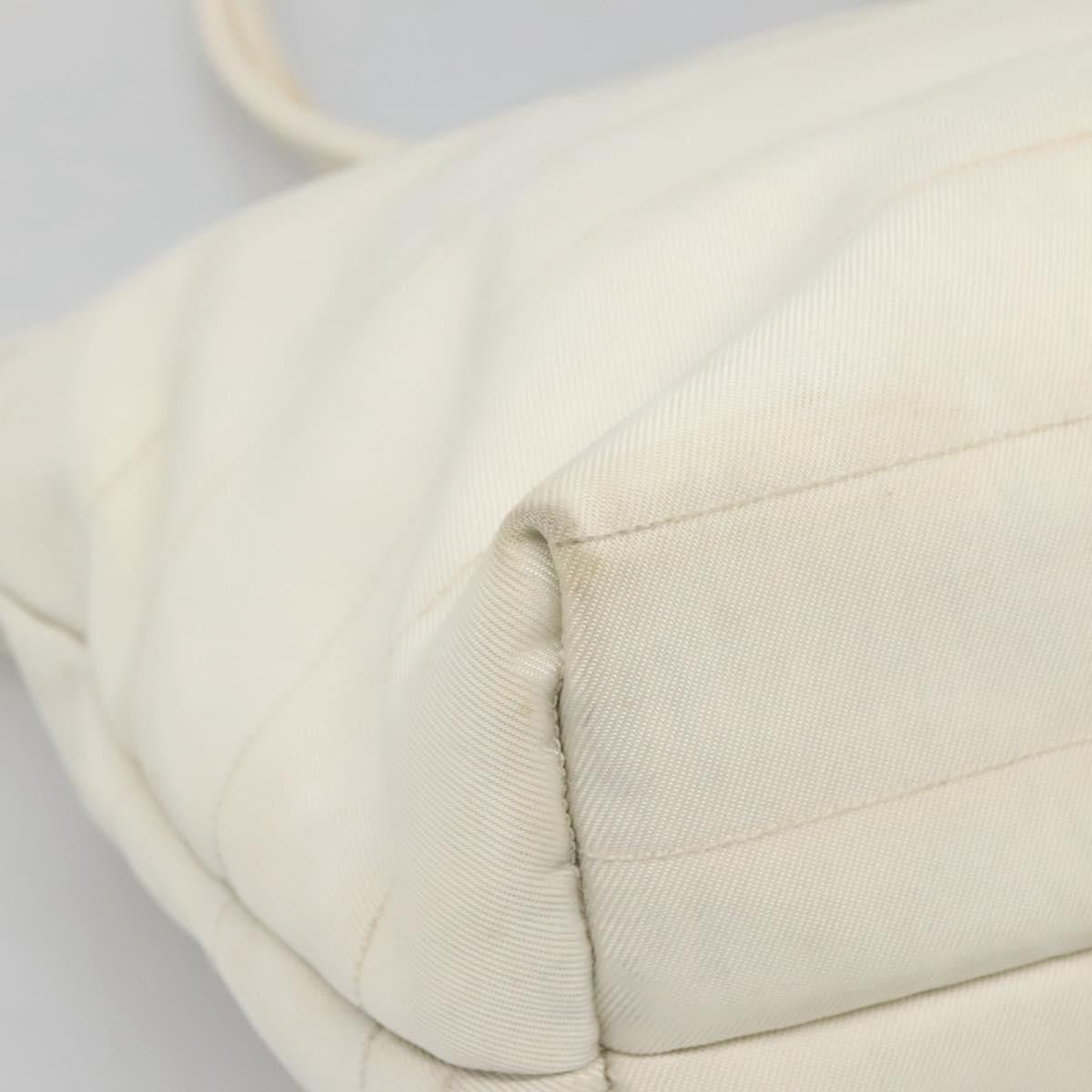 Gucci Vintage Shoulder Bag Nylon, WHITE, NYLON, Shoulder bag