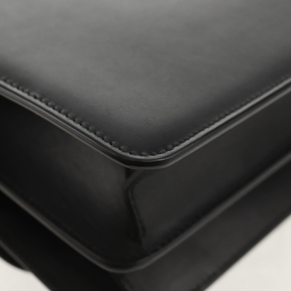 Salvatore Ferragamo Joanne Shoulder Bag Leather, BLACK, LEATHER, Shoulder bag