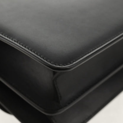 Salvatore Ferragamo Joanne Shoulder Bag Leather, BLACK, LEATHER, Shoulder bag