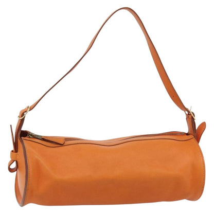 Hermes Sac Doremi Bag Leather, Orange, Leather, Shoulder Bag