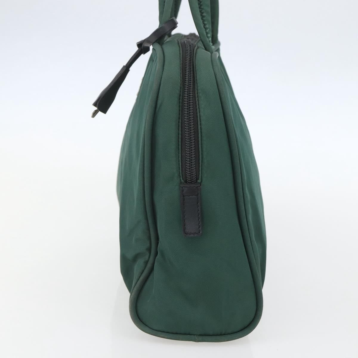 Prada Vintage Handbag Tessuto, GREEN, NYLON, Handbag