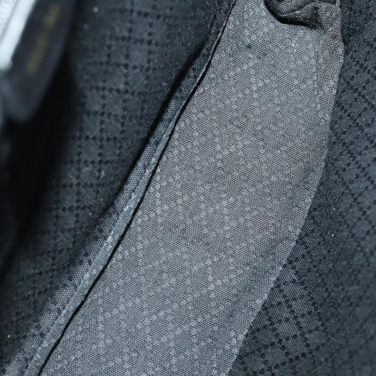 Gucci Vintage Bamboo Backpack Leather, BLACK, LEATHER, Backpack