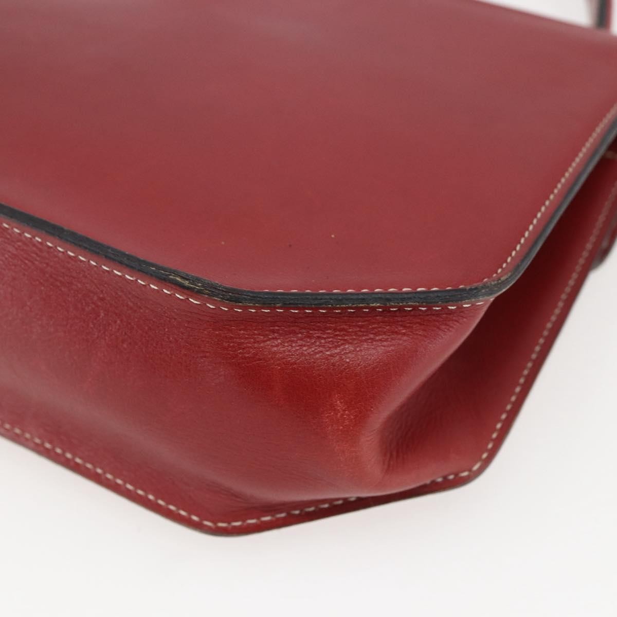 Christian Dior Vintage Handbag Leather, RED, LEATHER, Handbag