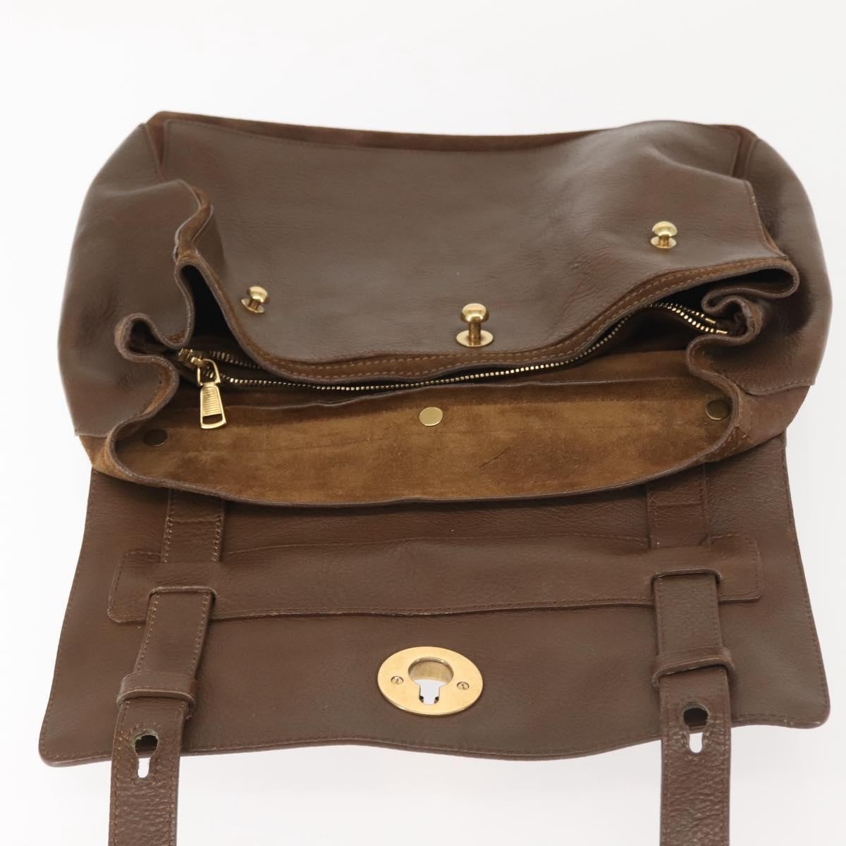 Saint Laurent Muse Two Bag Leather, BROWN, LEATHER, Handbag