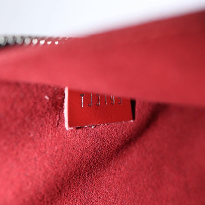 Louis Vuitton Pochette Jour Epi Leather, RED, LEATHER, Clutche & pouche