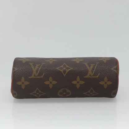 Louis Vuitton Papillon Pochette Monogram Canvas, BROWN, CANVAS, Handbag