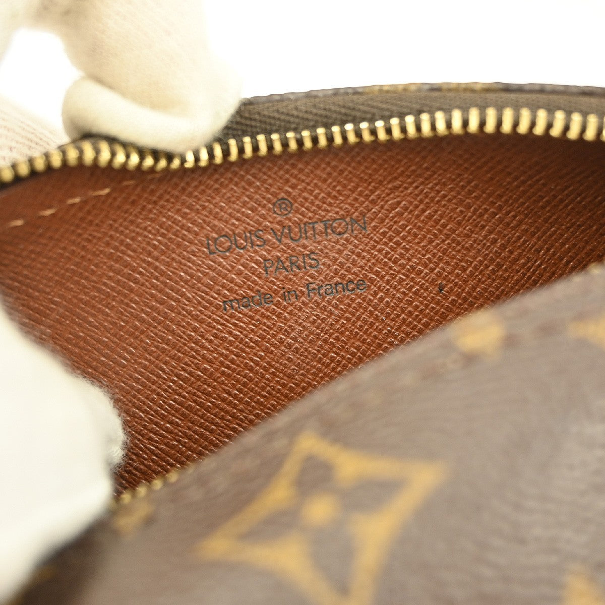 Louis Vuitton Papillon Pochette Monogram Canvas, BROWN, CANVAS, Clutche & pouche