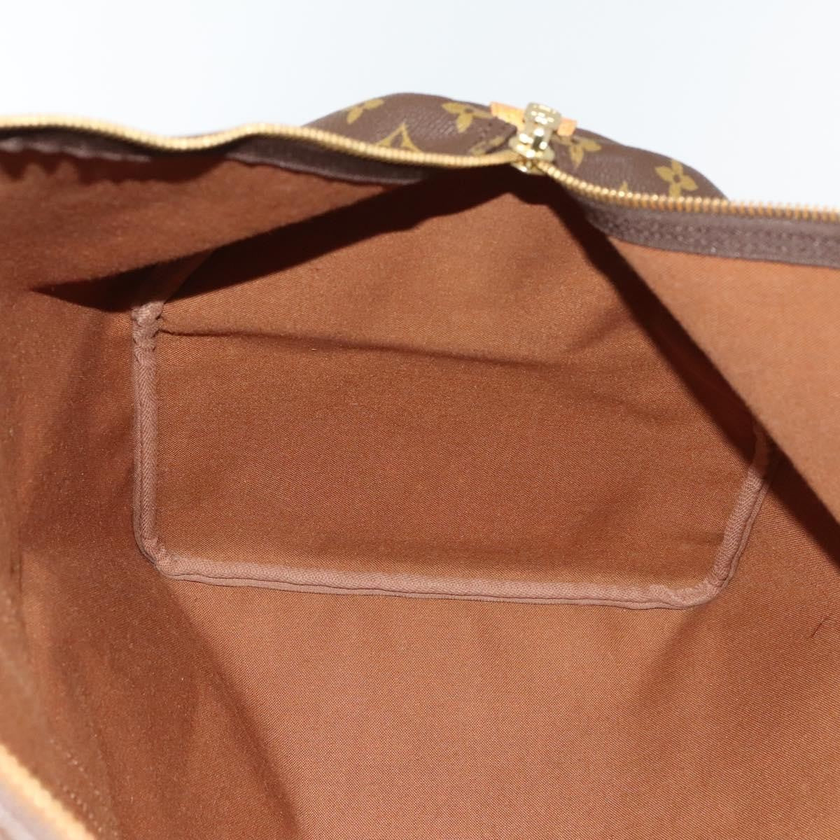 Louis Vuitton Keepall Bag Monogram Canvas, BROWN, CANVAS, Travel bag