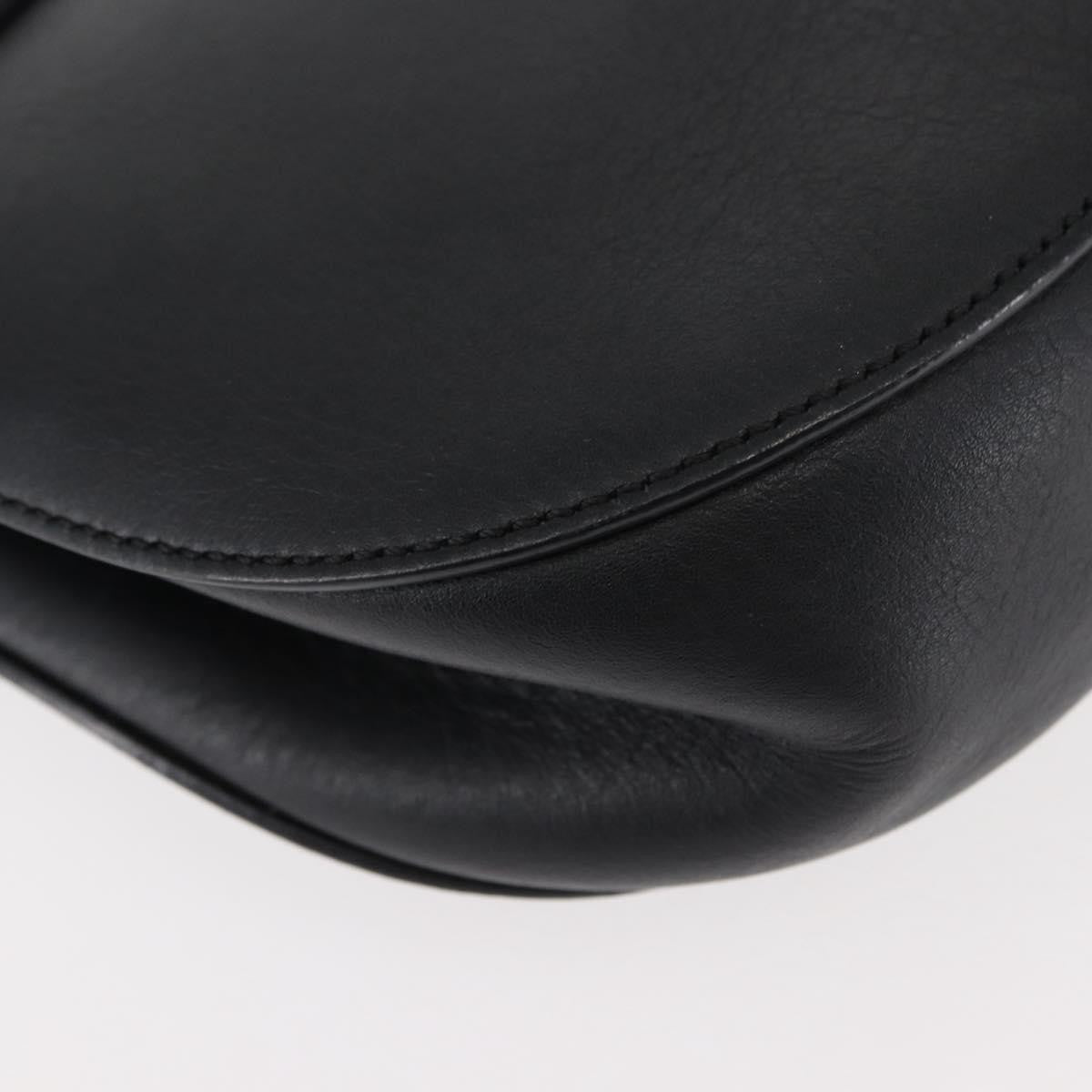 Chloe Drew Shoulder Bag Leather, BLACK, LEATHER, Shoulder bag