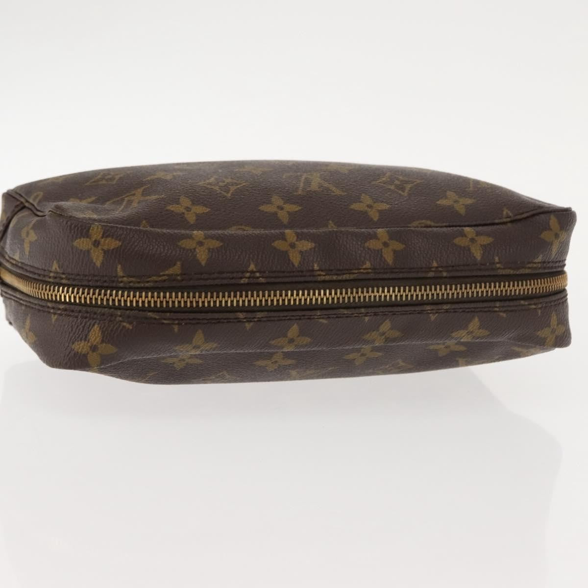 Louis Vuitton Trousse Toiletry Pouch Monogram Canvas, BROWN, CANVAS, Toiletry Case