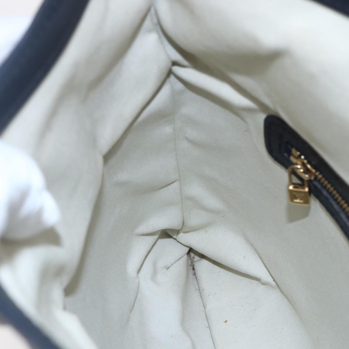 Louis Vuitton Francoise handbag Mini lin, BLUE, CANVAS, Tote bag