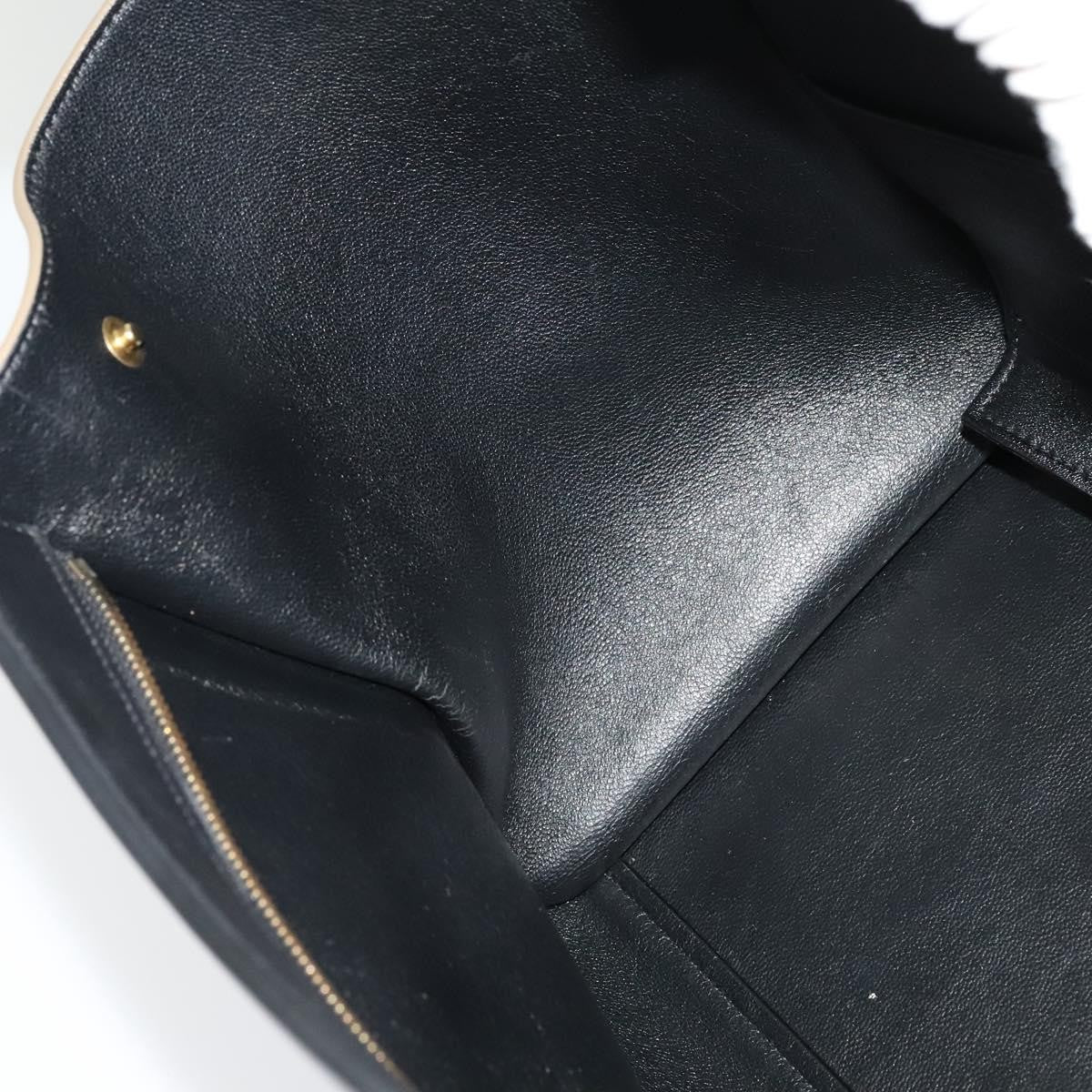 Celine Trapeze Bag Leather, BLUE, LEATHER, Handbag