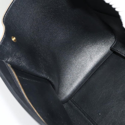 Celine Trapeze Bag Leather, BLUE, LEATHER, Handbag