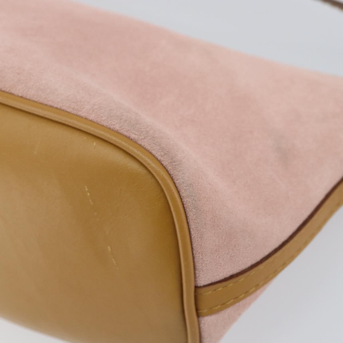 Gucci Vintage clutch Bag Leather, PINK, SUEDE, Clutche & pouche