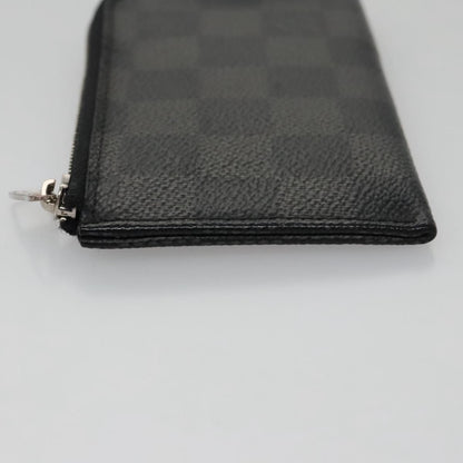 Louis Vuitton Porte-Monnaie NM Wallet Damier Graphite, GRAY, CANVAS, Wallets