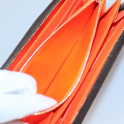 Louis Vuitton Zippy Wallet NM Monogram Graffiti, ORANGE, CANVAS, Wallets