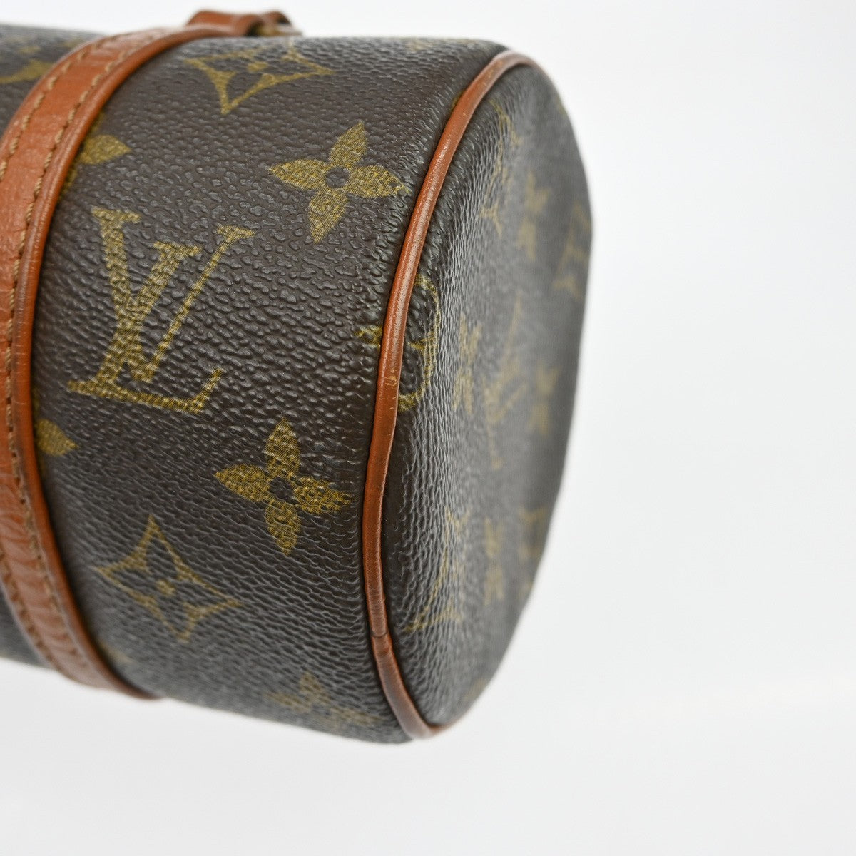 Louis Vuitton Papillon Handbag Monogram Canvas, Brown, Canvas, Handbag