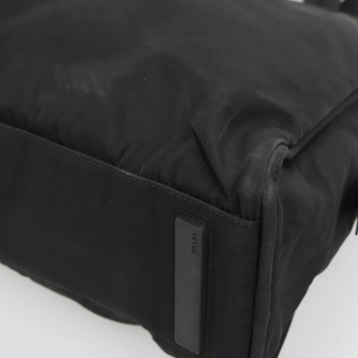 Prada Vintage Handbag Tessuto, BLACK, NYLON, Handbag