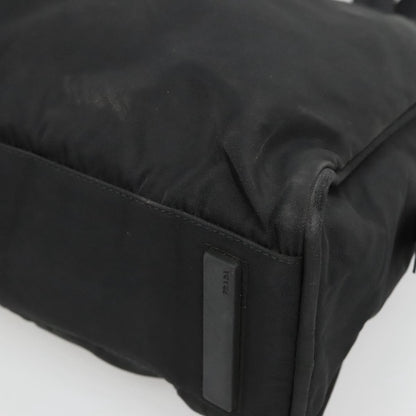 Prada Vintage Handbag Tessuto, BLACK, NYLON, Handbag