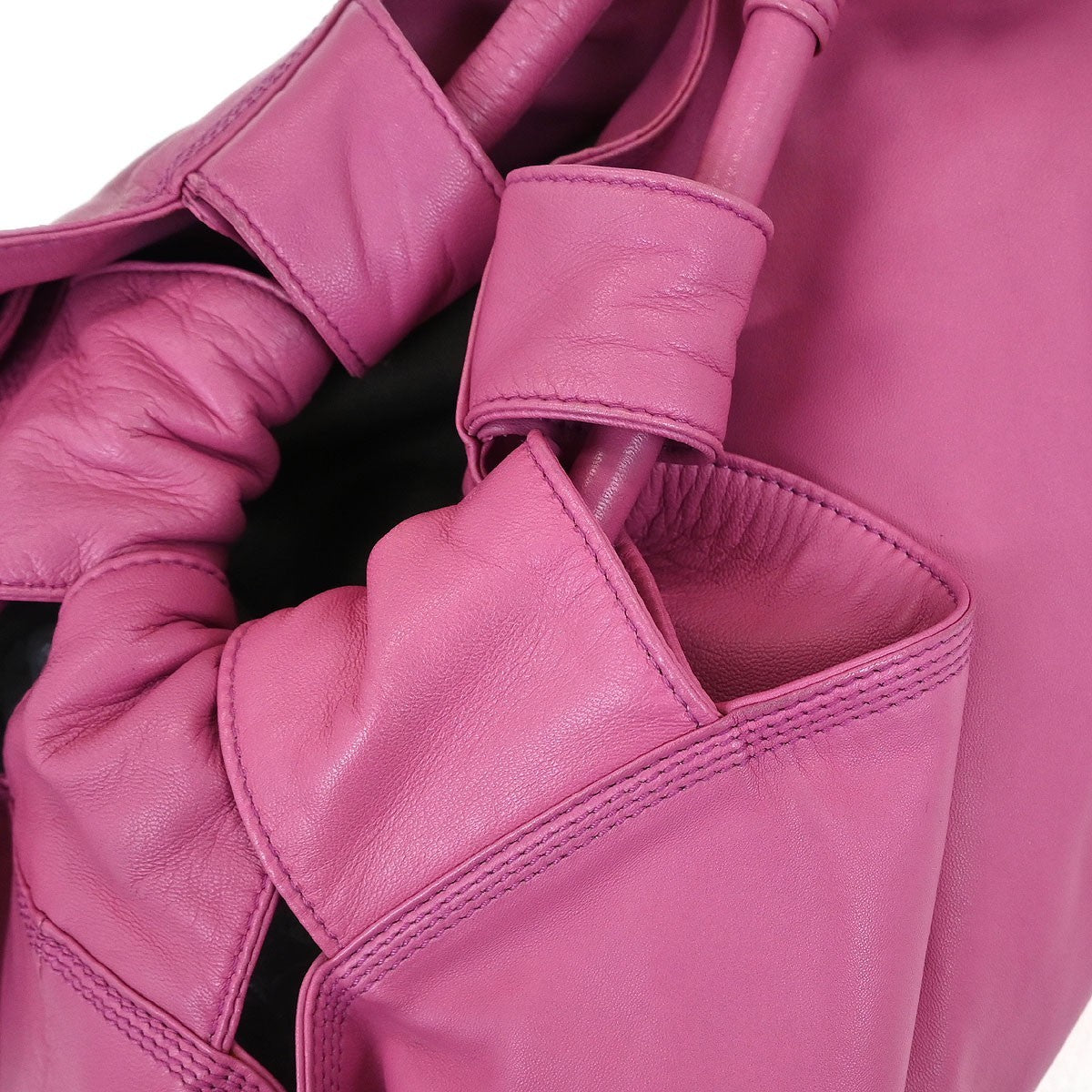 Loewe Anagram Logo Nappa Aire Hand Bag Leather, PINK, LEATHER, Tote bag