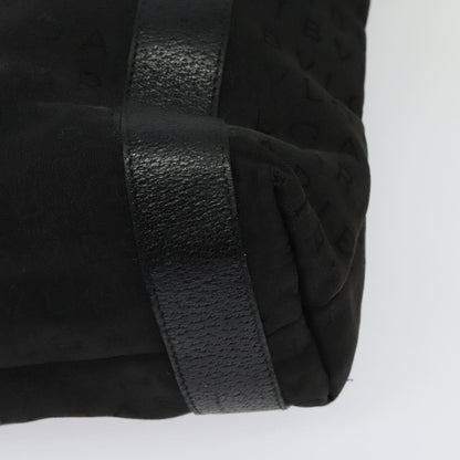 Bvlgari B.Zero1 Logomania Bag Canvas with Leather, BLACK, CANVAS, Tote bag