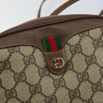Gucci Vintage Pocket Shoulder Bag Canvas, BEIGE, CANVAS, Clutche & pouche