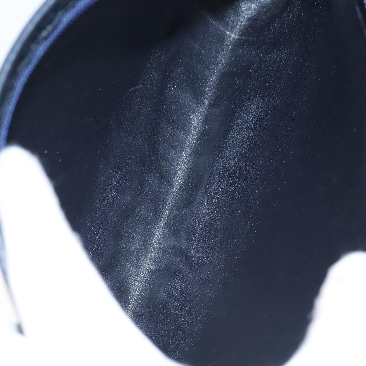 Christian Dior Vintage Trotter Shoulder Bag Canvas, NAVY, CANVAS, Shoulder bag